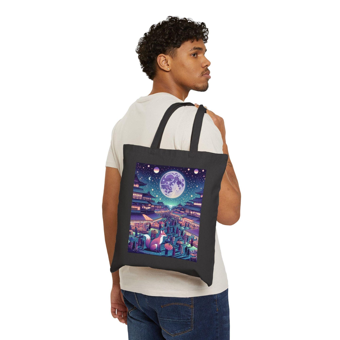 Mystical Canvas Tote Bag