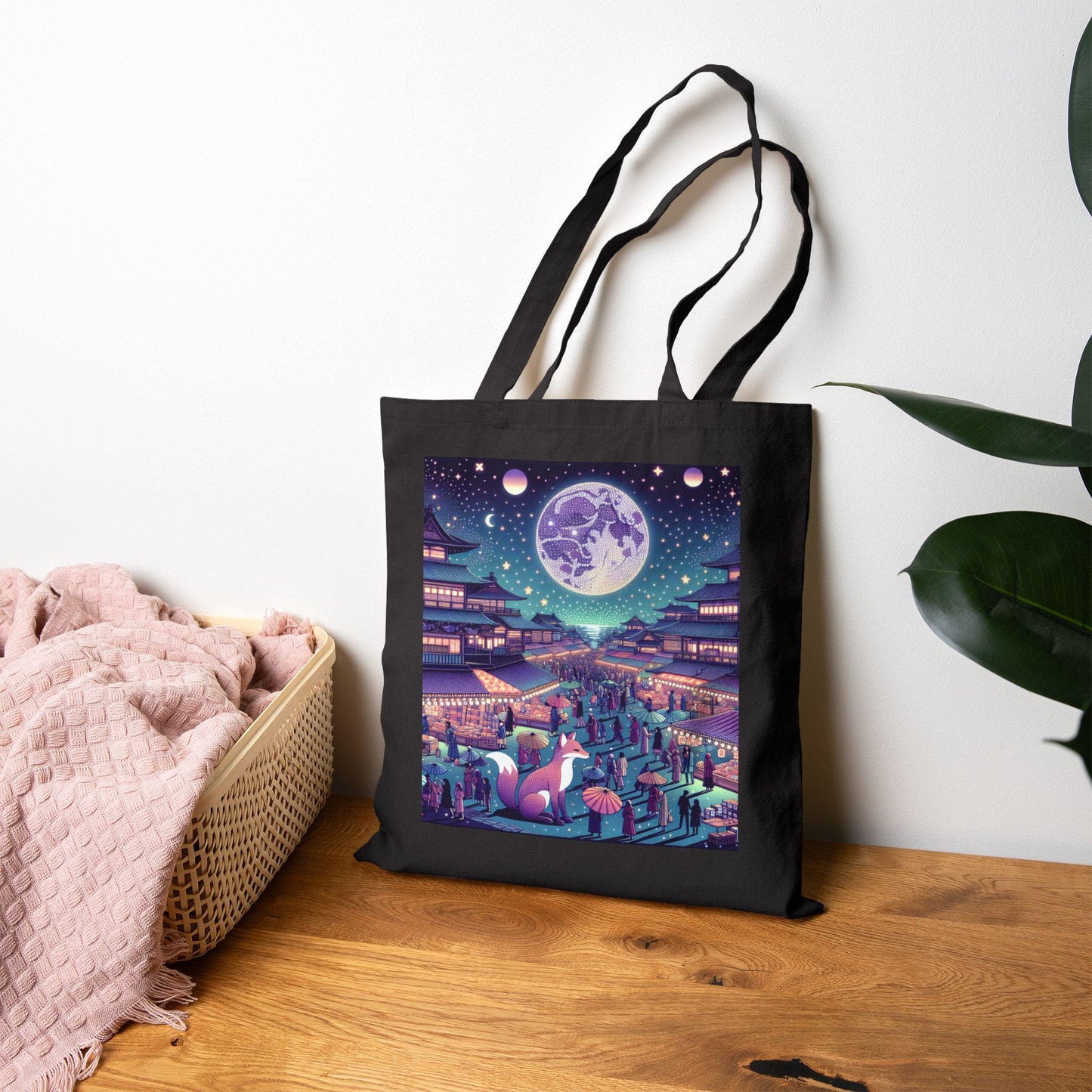 Mystical Canvas Tote Bag